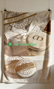 Dior Throw Blankets